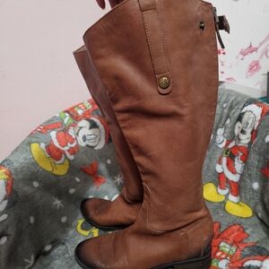 Sam Edelman Tan Over the Knee Boots